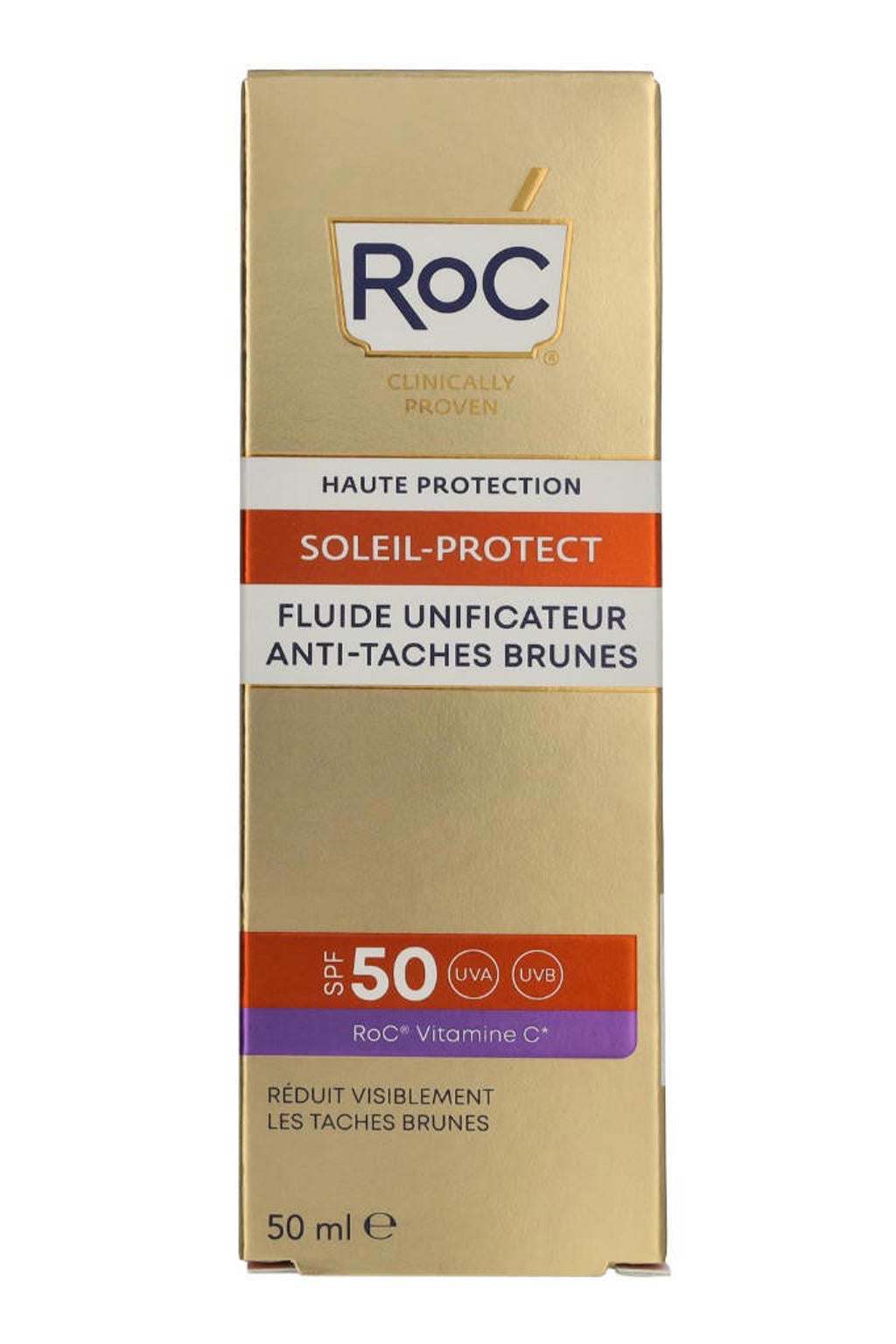 Roc Soleil-Protect Anti-Brown Spot Unifying Fluid SPF50+ - 50 ml