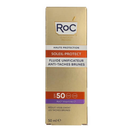Roc Soleil-Protect Anti-Brown Spot Unifying Fluid SPF50+ - 50 ml afbeelding