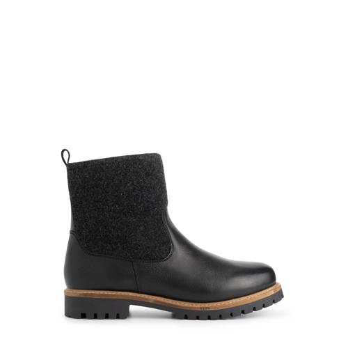 Travelin Gotaland gevoerde enkelboots zwart afbeelding