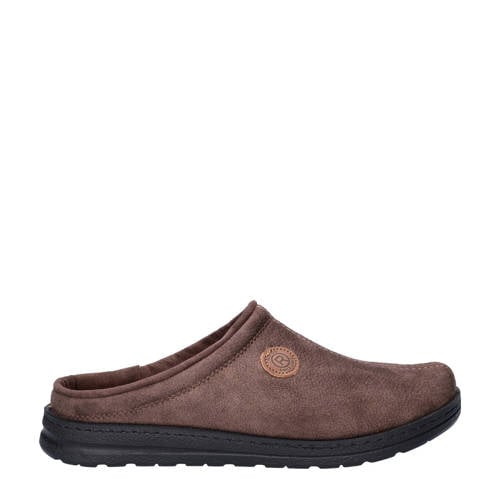 Rohde nubuck pantoffels bruin afbeelding
