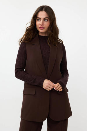 gilet bruin