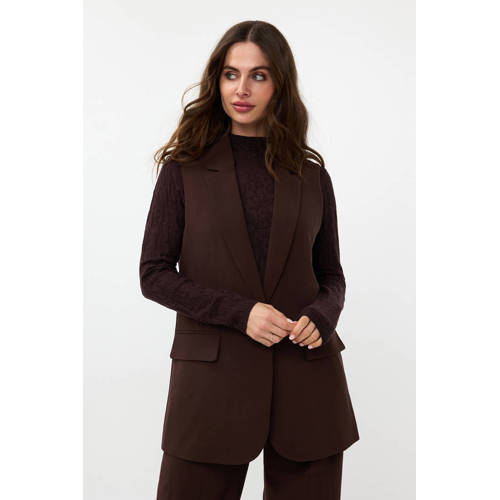 Esqualo gilet bruin afbeelding