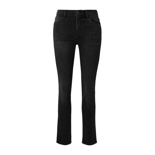 s.Oliver Curve slim fit jeans black denim afbeelding