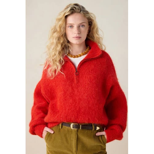 Sissy-Boy schipperstrui met wol rood afbeelding