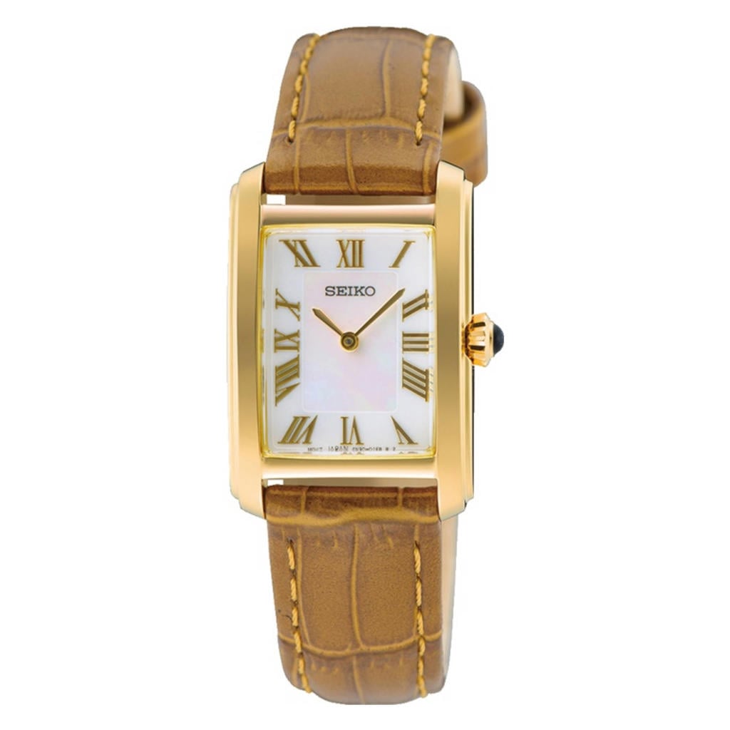 Seiko horloge SWR100P1 bruin