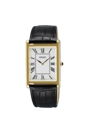 horloge SWR104P1 zwart/goudkleurig