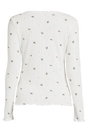 thumbnail: Hunkemöller pyjamatop Pointelle wit