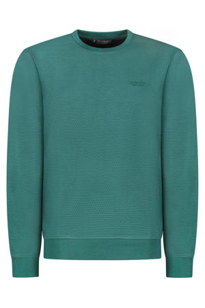 sweater met textuur groen