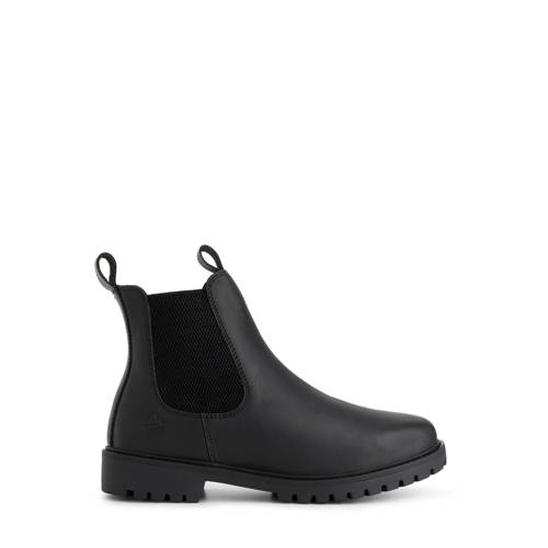 Travelin Travelin gevoerde leren chelsea boots zwart afbeelding