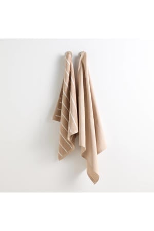 thee- en keukendoek (60x65 + 50x55 cm)