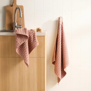 keukendoek oudroze (50x55 cm) (set van 2)