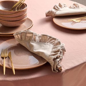 servet ruffle (45x45 cm) (set van 2)