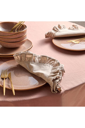 servet ruffle (45x45 cm) (set van 2)