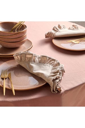 servet ruffle (45x45 cm) (set van 2)