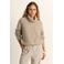 Expresso trui met wol beige gebreid