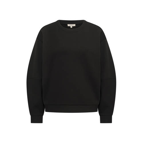 Expresso sweater zwart fijn gebreid afbeelding