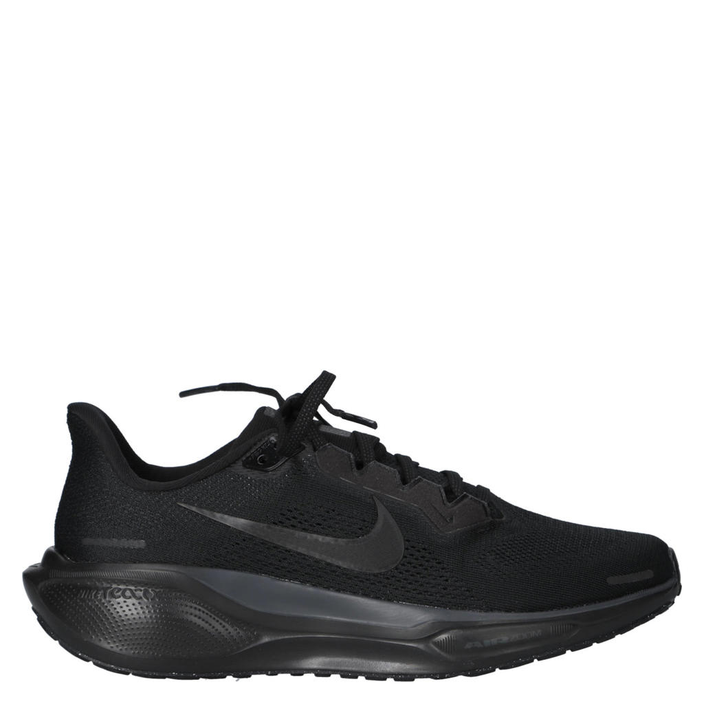 Zwarte heren Nike Air Zoom Pegasus sneakers van mesh-pu/voering: mesh/voetbed: eva met veters