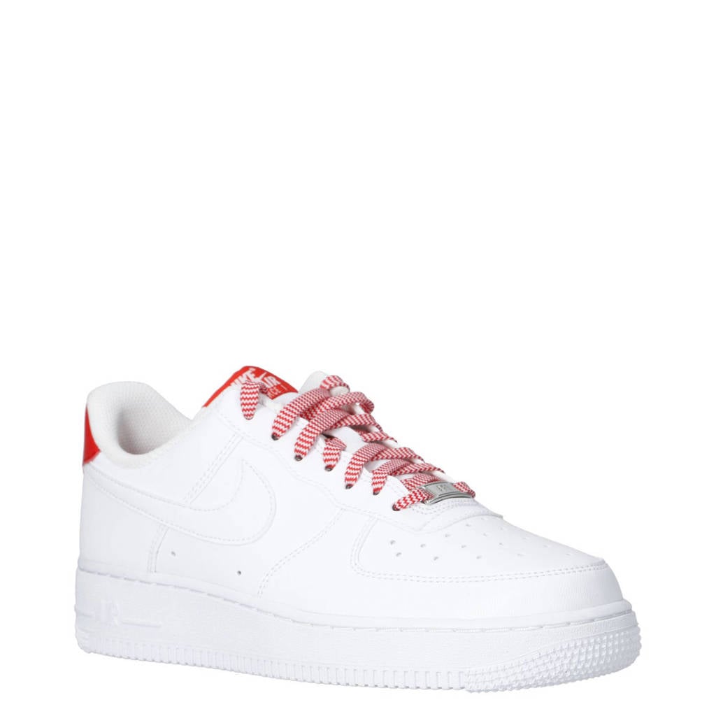 Nike Air Force 1'07 Next Nature sneakers wit/rood wehkamp