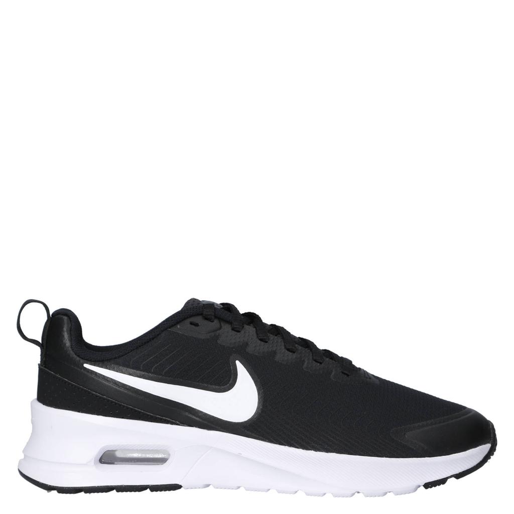 Zwart en witte unisex Nike Air Max Nuaxis sneakers van mesh-pu/voering: mesh/voetbed: eva met veters