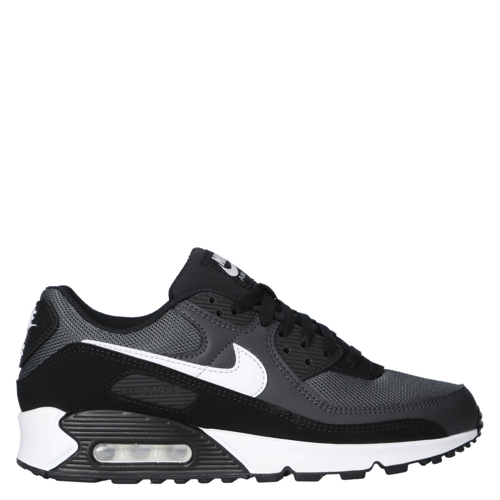 black grey white air max