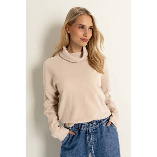 Claudia Sträter pullover beige gebreid afbeelding