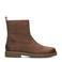 Poelman Toni gevoerde leren enkelboots bruin