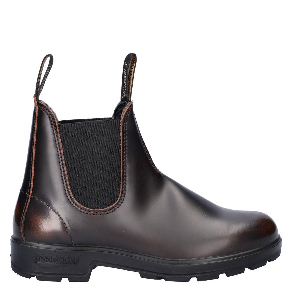 Bruine dames Blundstone 563 leren chelseaboots met elastische inzet