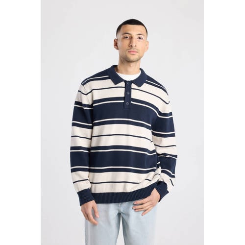 America Today gestreepte sweater blauw afbeelding