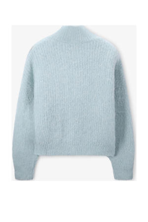 schipperstrui met wol blauw