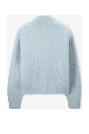 schipperstrui met wol blauw