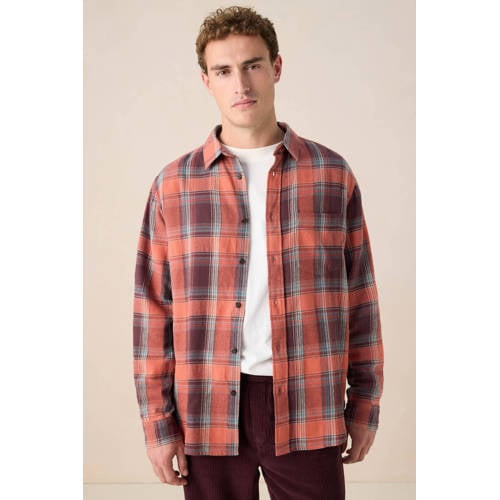 Sissy-Boy regular geruite casual overhemd rood afbeelding