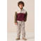 Sissy-Boy teddy pullover donkerrood