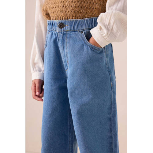 Sissy-Boy high waist wide leg jeans medium blue denim afbeelding