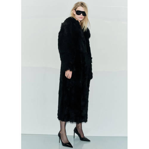 Mango lak pumps zwart afbeelding