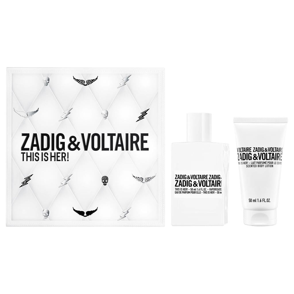 Zadig & Voltaire This is Her! geschenkset eau de parfum 50 ml + bodylotion 50 ml