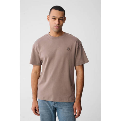 Shoeby relaxed T-shirt lichtbruin afbeelding