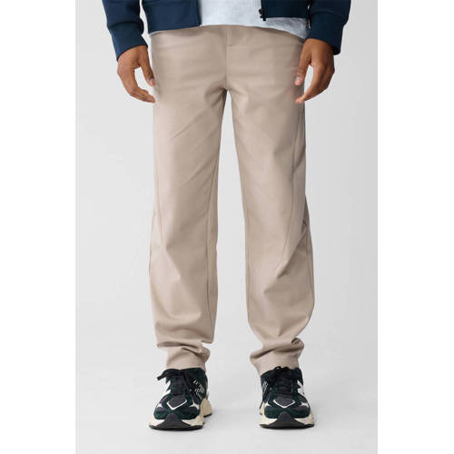 Shoeby regular casual broek beige afbeelding