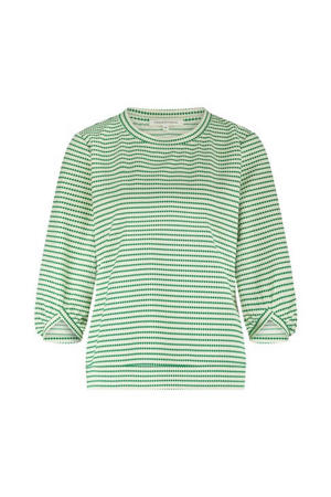 gestreepte top groen