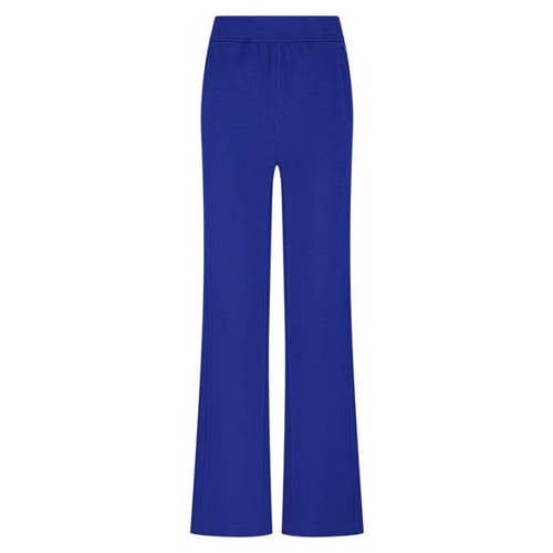 Tramontana wide leg high waist broek blauw afbeelding