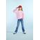 KIDS ONLY GIRL gestreepte polo roze