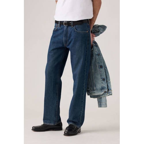 Levi's 555 relaxed straight leg jeans dark indigo afbeelding
