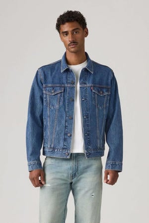 denim spijkerjas dark indigo