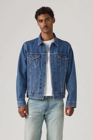 denim spijkerjas dark indigo