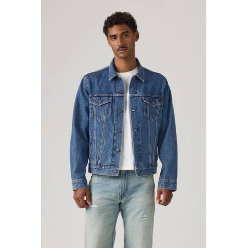 Levi's denim spijkerjas dark indigo afbeelding