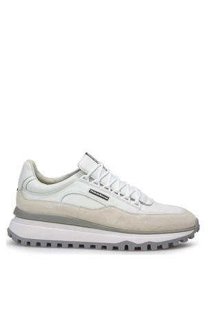 De Gripper 03.06 leren sneakers wit