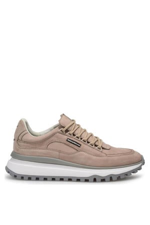 De Gripper 03.04 nubuck sneakers lichtbruin