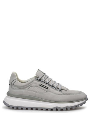 De Gripper 03.03 nubuck sneakers lichtgrijs