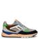 Floris van Bommel sneakers bruin/grijs/blauw