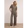 Tramontana straight high waist broek zwart