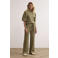 Tramontana straight high waist broek groen